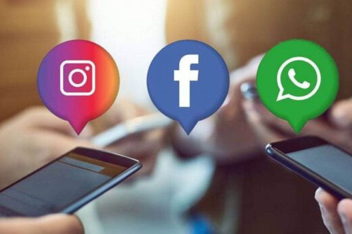 WhatsApp, Facebook e Instagram saem dor ar nesta segunda-feira