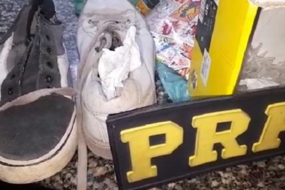 Campos: "mula" é presa com drogas dentro de caixa de sapato no Shopping Estrada 