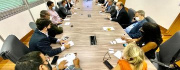 Presidente da Alerj se reúne com empresários e representantes da Enel em busca de desenvolvimento econômico 