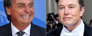 Elon Musk, homem mais rico do mundo, chega ao Brasil para reunião com Bolsonaro