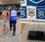 Policiais do Segurança Presente prendem ladrão instantes depois de roubar jovem na Pelinca
