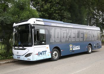 Ônibus elétrico começará a ser testado em Campos nesta semana