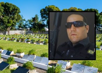 Corpo de PM de Campos morto em tentativa de assalto a bar da cidade é enterrado