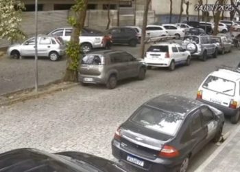 Ladrão é preso por furtar roda de carro em estacionamento próximo a edifício de Campos