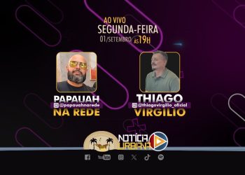 Papauah na Rede estreia novo studio de podcast com Thiago Virgílio