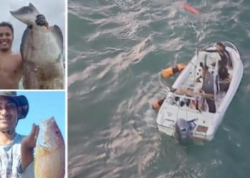 Empresário e piloto de lancha que desapareceram no Espírito Santo são encontrados à deriva em SJB