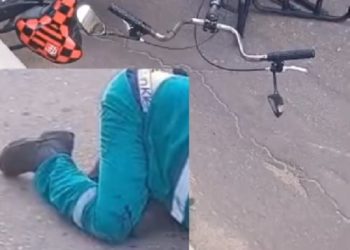 Funcionário de empresa de limpeza morre ao ser atropelado por caminhão na Campos-Grussaí