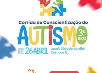 Correndo juntos pela inclusão: Campos recebe a 3ª Corrida do Autismo