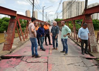 Ponte Barcelos Martins passa por nova vistoria para definir medidas de recuperação