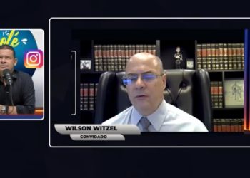 Pré-candidato a deputado, Luciano Freitas entrevista o ex-governador Wilson Witzel
