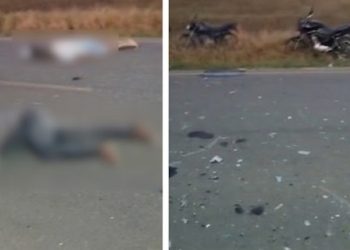 Motociclista morre após motos baterem de frente entre as praias de Santa Clara e Gargaú