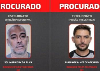 Polícia Civil divulga imagens de foragidos de operação contra o golpe do falso advogado em Campos