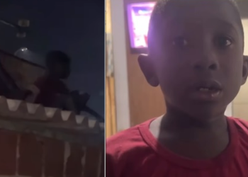 Família entra em desespero com sumiço de criança em Campos e a encontra dormindo no telhado