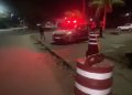 Guarda de Campos isola área próxima ao Partage Shopping após erosão do asfalto provocar queda de veículos em canal
