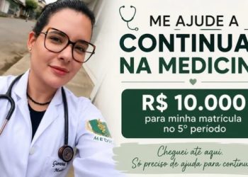 Estudante de Medicina de Campos cria vaquinha para arrecadar R$ 10 mil e garantir rematrícula