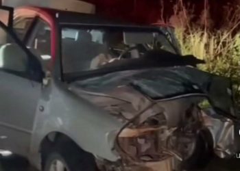 Colisão entre dois carros deixa um morto e dois feridos na Campos-Grussaí